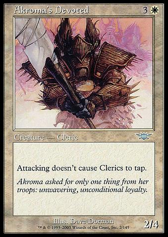 Akroma's Devoted